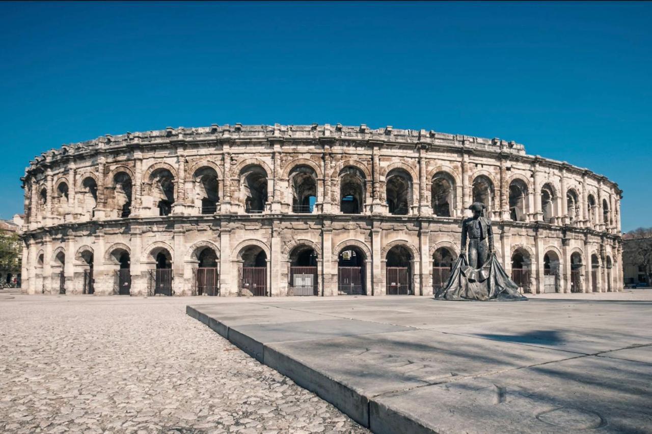 L'Escapade Forestiere - Coeur De Ville Avec Terrasse Nîmes Dış mekan fotoğraf